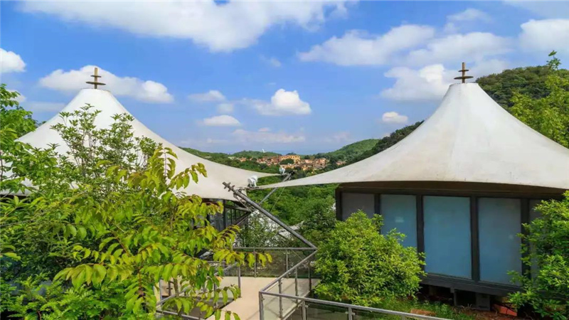 紅河旅游之可邑帳篷度假酒店,睡進(jìn)可邑的森林里，與星空共眠！