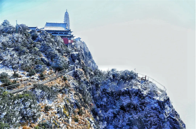 冬季在大理，看美麗的冰雪世界