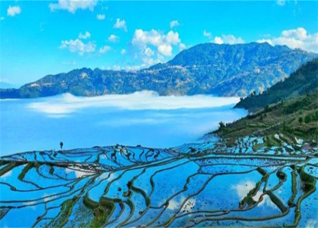 一條來自聯(lián)合國的推送，主角：紅河哈尼梯田！