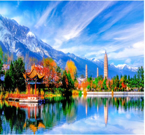 大理崇圣寺三塔：塔下的這片土地，文產(chǎn)之花正在綻放!